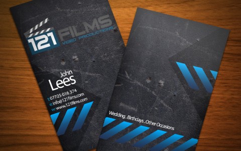 121 FILMS Business Card